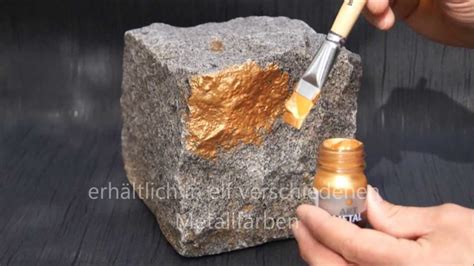 Metall mit Gold